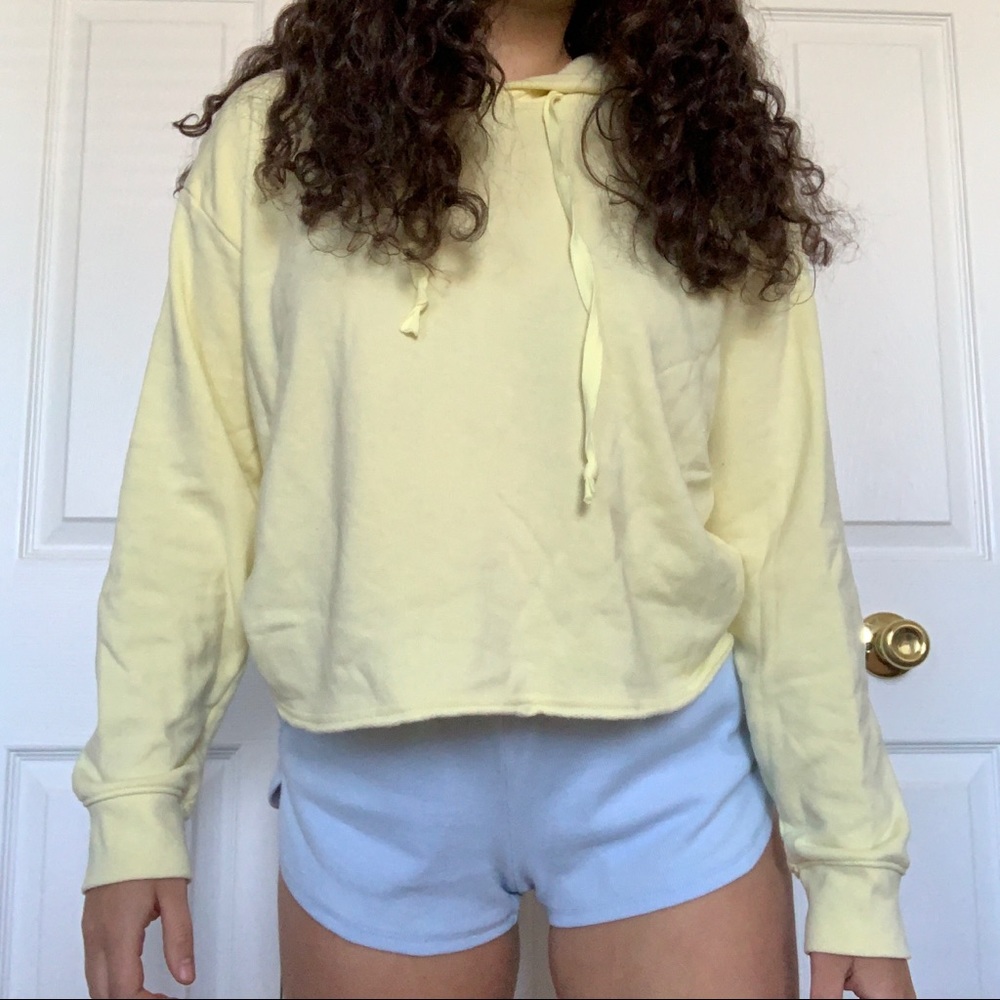 Yellow American Eagle Hoodie